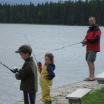 CP Matty & Gabby fishing Prince Albert NP