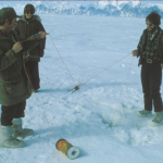 ice fishing Pond Inlet