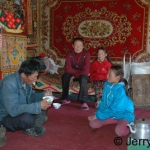Bayanmunk and his family