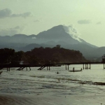 Mt Cameroon from Limbe shore