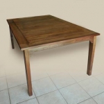 Walnut dining table 6 feet by 43\" (182 x109cm)