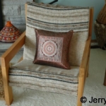 arm chair. African muhuru (a.k.a. Meru oak)